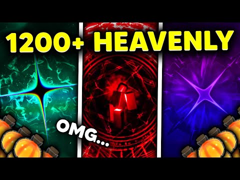 WHAT 1245 HEAVENLY POTIONS Gets YOU In The HALLOWEEN UPDATE... | Sol's RNG