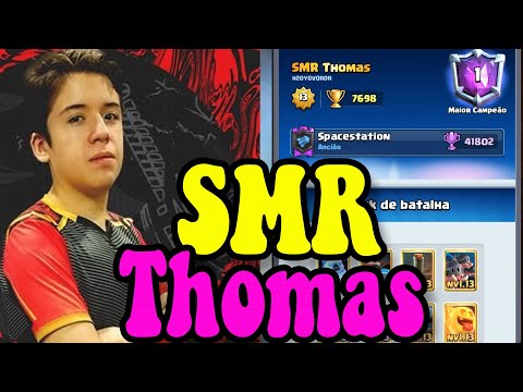 SMR Thomas Top 1 in the World 🏆 7700 gameplays clash Royale