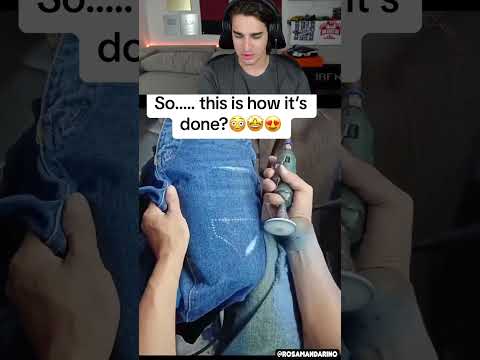 How Ripped Jeans Are Made