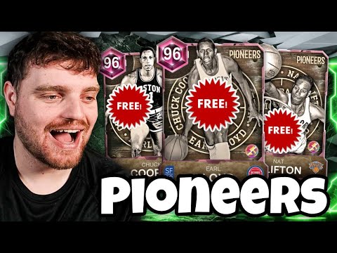 2K schenkt uns 3 kostenlose Pink Diamond Pioneers-Karten in NBA 2K26 MyTEAM!!