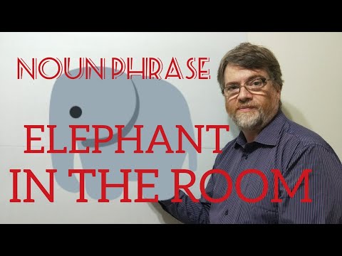 English Tutor Nick P Noun Phrase (179) Elephant in the Room