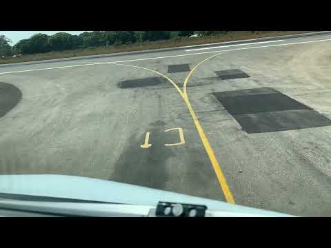 Partida do Aeroporto Bissau OSVALDO Vieira GGOV Rwy03 da intercepção C1