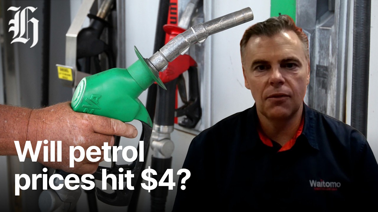 Will petrol hit $4 a litre? Waitomo boss talks to Ryan Bridge| Herald NOW