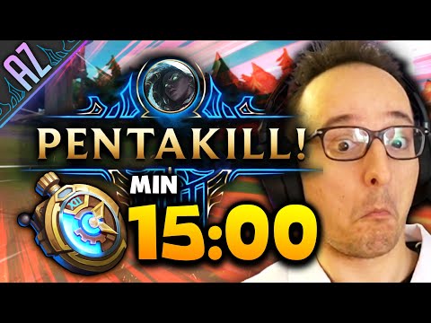 SENNA ESPLODI BUILD - PENTA IN TEMPO RECORD - AZ PENTAKILL CHALLENGE