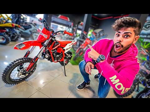 FUI NA LOJA ESCOLHER UMA MINI MOTO PARA COMPRAR * Surpresaaaa *