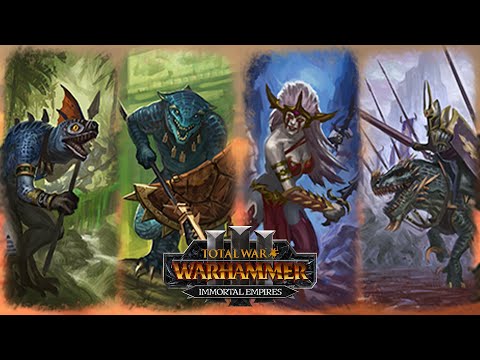 Why Skinks Are (Usually) Better Than Saurus - Lizardmen vs Dark Elves // Total War: WARHAMMER 3