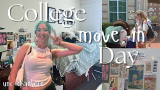 COLLEGE MOVE IN VLOG 2024 (freshman year at unc charlotte)