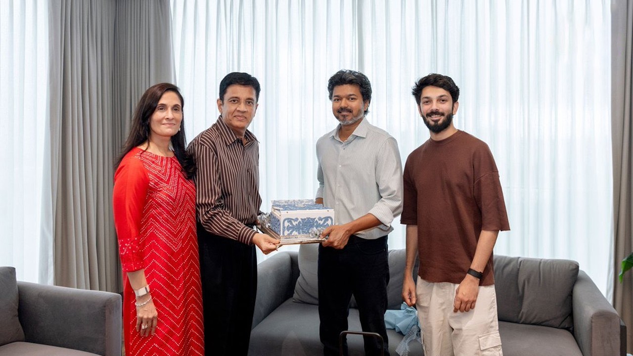 Anirudh Invite CM Vijay for his Wedding | Thalapathy | Jailer 2 | Mani Health Update 1