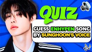 Download lagu Guess the ENHYPEN Song by Sunghoon’s Voice 🐧🎤 | ENHYPEN Quiz mp3