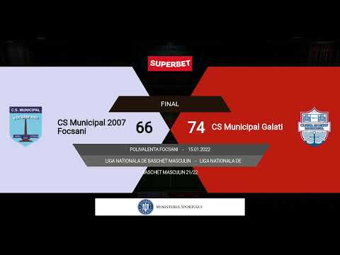 LNBM 2021-2022: CSM 2007 Focșani - CSM Galați