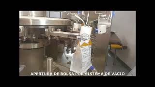 Maquina Envasadora para bolsas Doy Pack de hasta 10 Libras