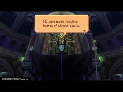 Kingdom Hearts Re:Chain of Memories (PS4) Story Cutscene #53 The Party confronts Maleficent