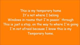 Carrie Underwood ~ Temporary Home (Lyrics)