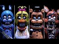 Five Nights at Freddy's Plus - All Jumpscares, Animatronics, Custom Night
