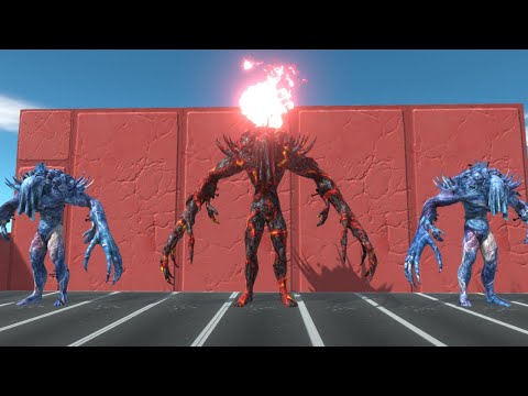 SCOURGE FROM HELL 😱😱| impossible maze death run | animal revolt battle simulator