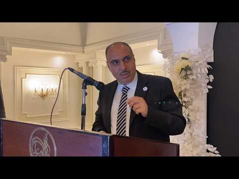 <b>كلمة المستشار اسامة العزوني</b>