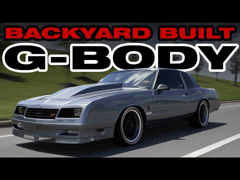 Backyard Built Monte Carlo Looks Like a NASCAR!