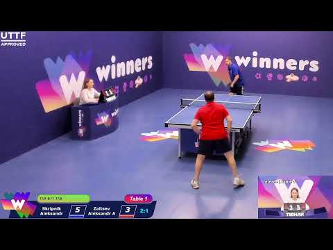 WINners CUP table 1 09.09 Skripnik Aleksandr - Zaitsev Aleksandr A 19:30