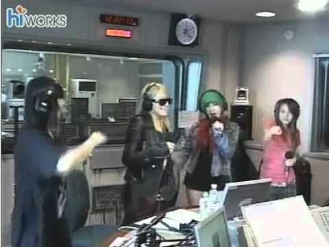 100927 2NE1 - Go Away Live @ Radio Station