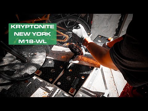 Test de résistance de l'antivol Kryptonite New York M18