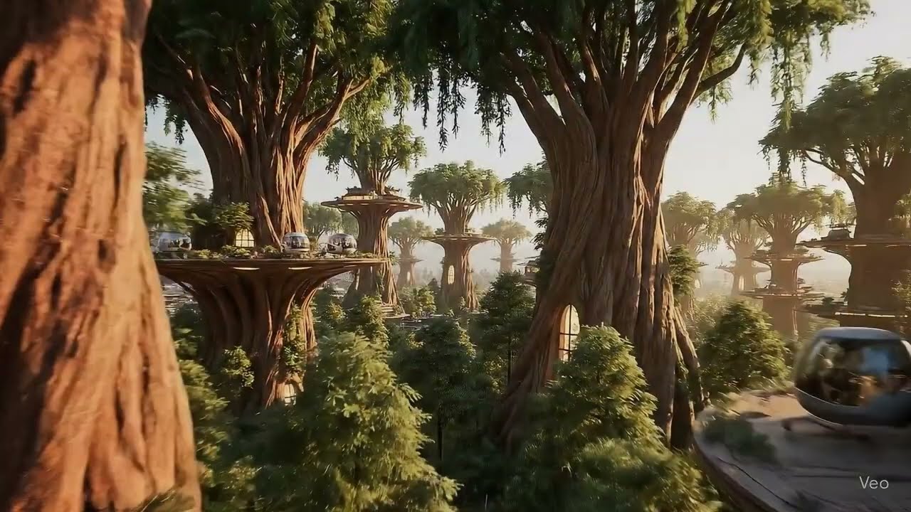 The Forest City | Futuristic City | AI