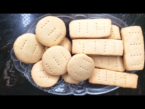 3 Ingredients SHORTBREAD COOKIES | Easy Shortbread Cookies
