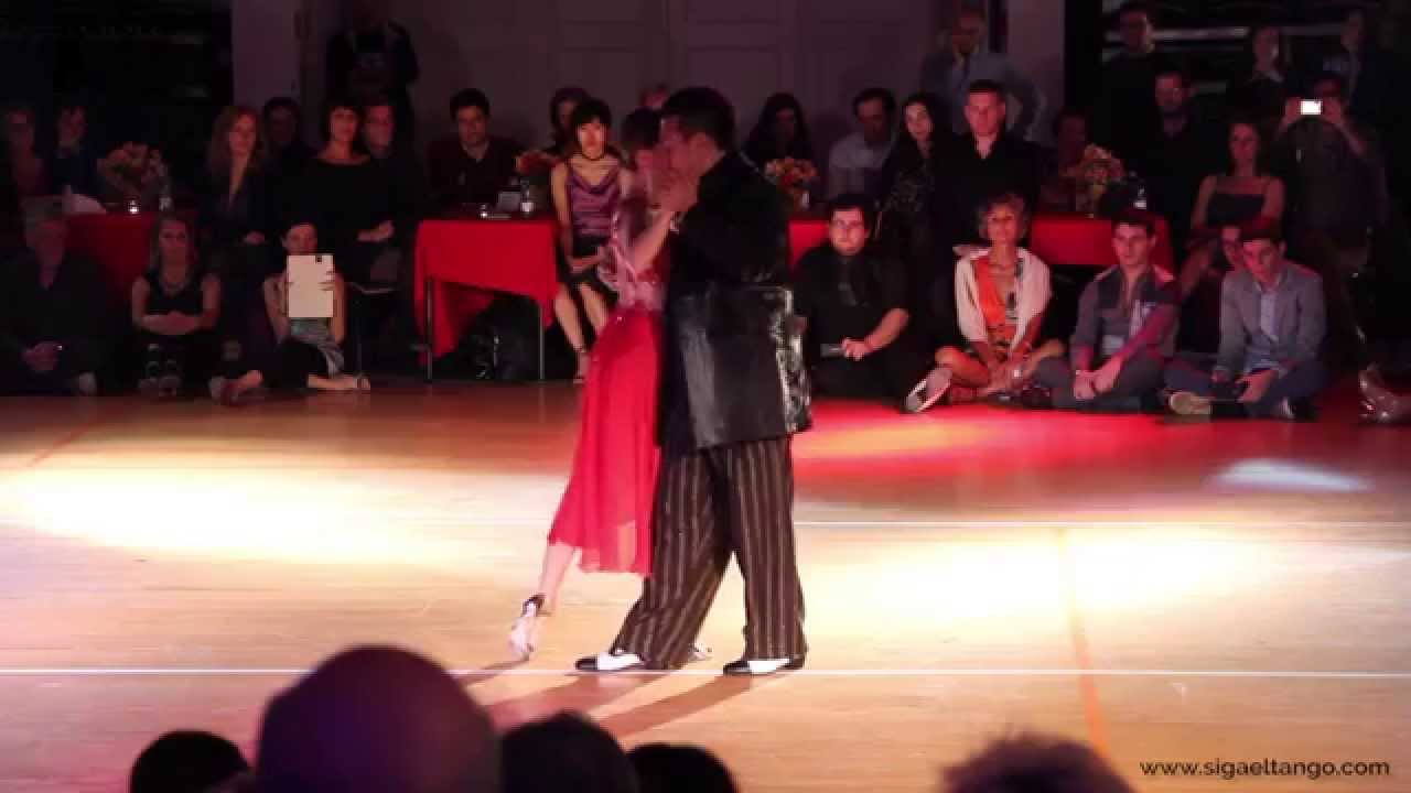 Chicho Frúmboli y Juana Sepulveda - 3º Milongueros All Aboard 2014