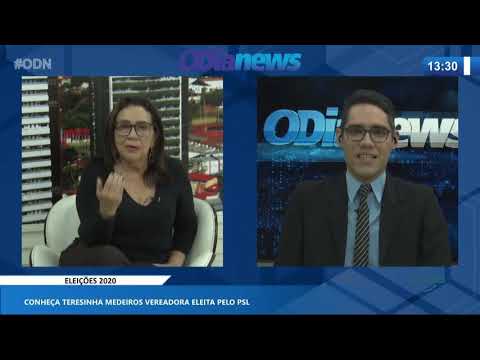 Entrevista com a vereadora eleita Teresinha Medeiros 17 11 2020