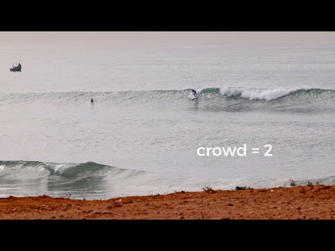 Morocco's less known surf spots are INSANELY fun