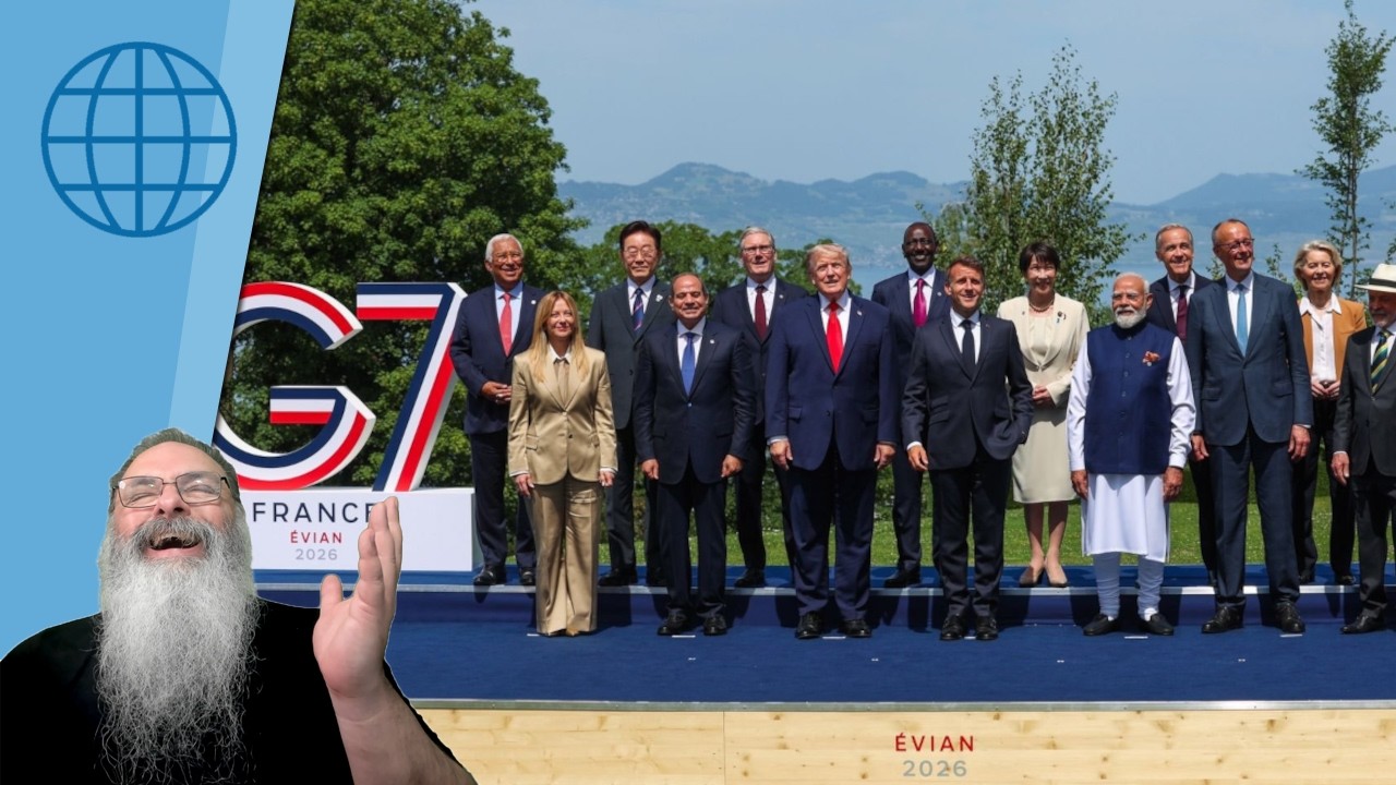 TRUMP IGNORA LULA no G7 e PINGUÇO CORRUPTO QUASE é CORTADO da FOTO OFICIAL