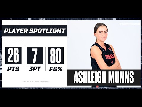 Ashleigh Munns splashes SEVEN threes in a 26-point haul for Essex!