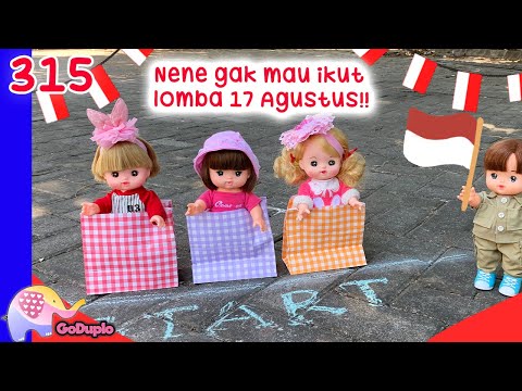 Mainan Boneka Eps 315 Nene Gak Mau Ikut Lomba 17 Agustus - Goduplo TV