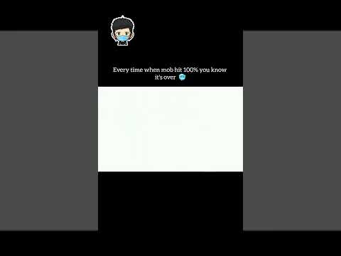 Every time when mob hit 100% you knowit's over 🥶🥶 #mobpsycho100 #viral #shorts