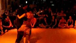 Julio Bassan y  Nayla Vacca. Milonga, "Parque Patricios".