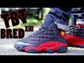 #TBT Jordan 13 XIII "Bred" /w On Foot 