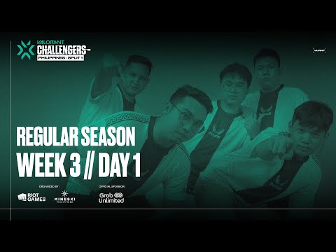 [EN] 2023 VALORANT Challengers PH Split 1 - Regular Season - Week 3 Day 1