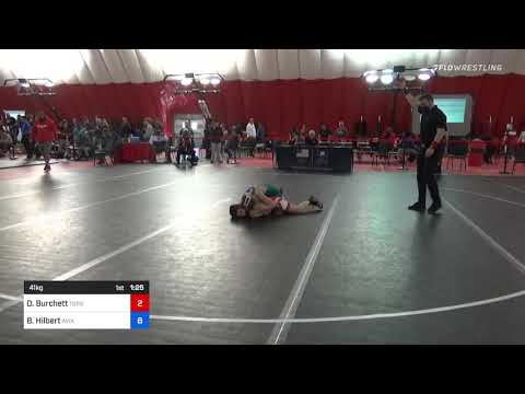 41 Kg Rr Rnd 4 - David A. Burchett, Toss Em Up Wrestling Academy Vs Benjamin Hilbert, Aviators Wre