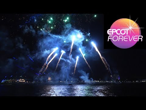"Epcot Forever" Full Fireworks Show on Opening Night with Kites, Classic Epcot Music - Disney World