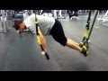 suspended atomic push ups