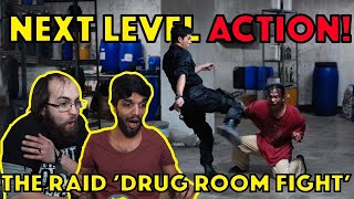 Download lagu The Raid: Redemption Narcotics Lab Fight Scene Reaction | Drug lab fight |Iko Uwais | mp3
