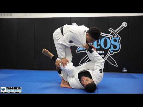 Concepts, Tips  Q&A by Jiu Jitsu World Champion Andre Galvao: Basic guard retention against leg drag