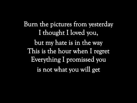 Nomy - Burn The Pictures w/lyrics