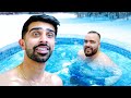 My First Ever Ice Bath with Vikkstar