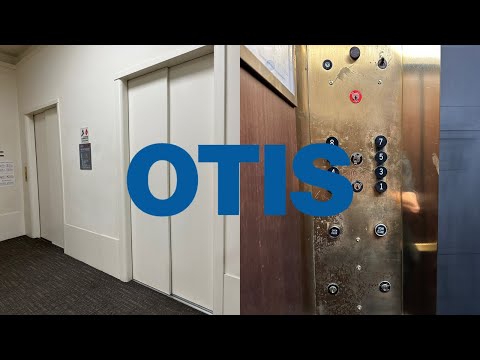 Epic Otis Black Button Traction elevator @ 391 Sutter St - San Francisco, CA