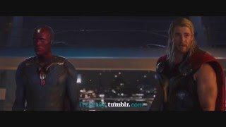 " I'm on the side of LIFE " -VISION (2015) AVENGERS: Age of Ultron
