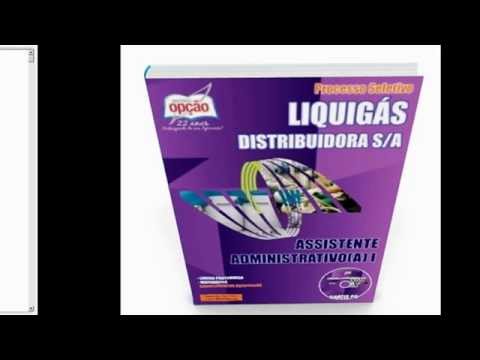 Apostila Liquigás Distribuidora 2015 - Assistente Administrativo I