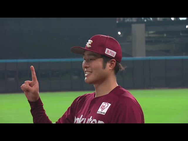 イーグルス・瀧中瞭太投手ヒーローインタビュー 5月6日 北海道日本ハムファイターズ 対 東北楽天ゴールデンイーグルス