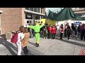 Dad Dresses as Buddy the Elf publicly embarrassing daughter at Colorado High School