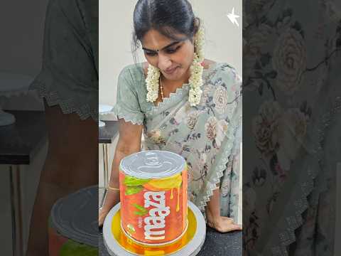 Tutorial for Maaza Cake #ytshorts #trendingcake #cakemakingvideo #maazacake #maazacaketutorialvideo