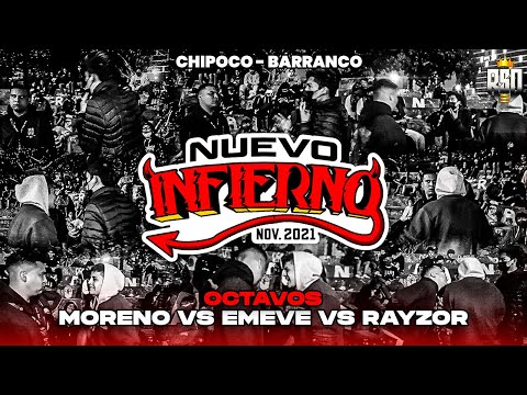 MORENO VS EMEVE VS RAYZOR (OCTAVOS) // FECHA #5 NUEVO INFIERNO X RAPSODIA
